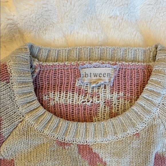 btween Pink and Cream Knit Sweater and pants - Picture 2 of 13